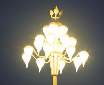 Led中華燈安裝凸顯富麗堂皇、高大上的景觀(guān)效果