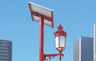 華可解析Led太陽(yáng)能庭院燈由哪些主要部件組成？