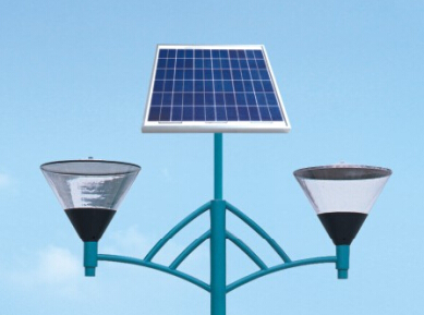 太陽(yáng)能庭院燈電池的儲存電能的能力。